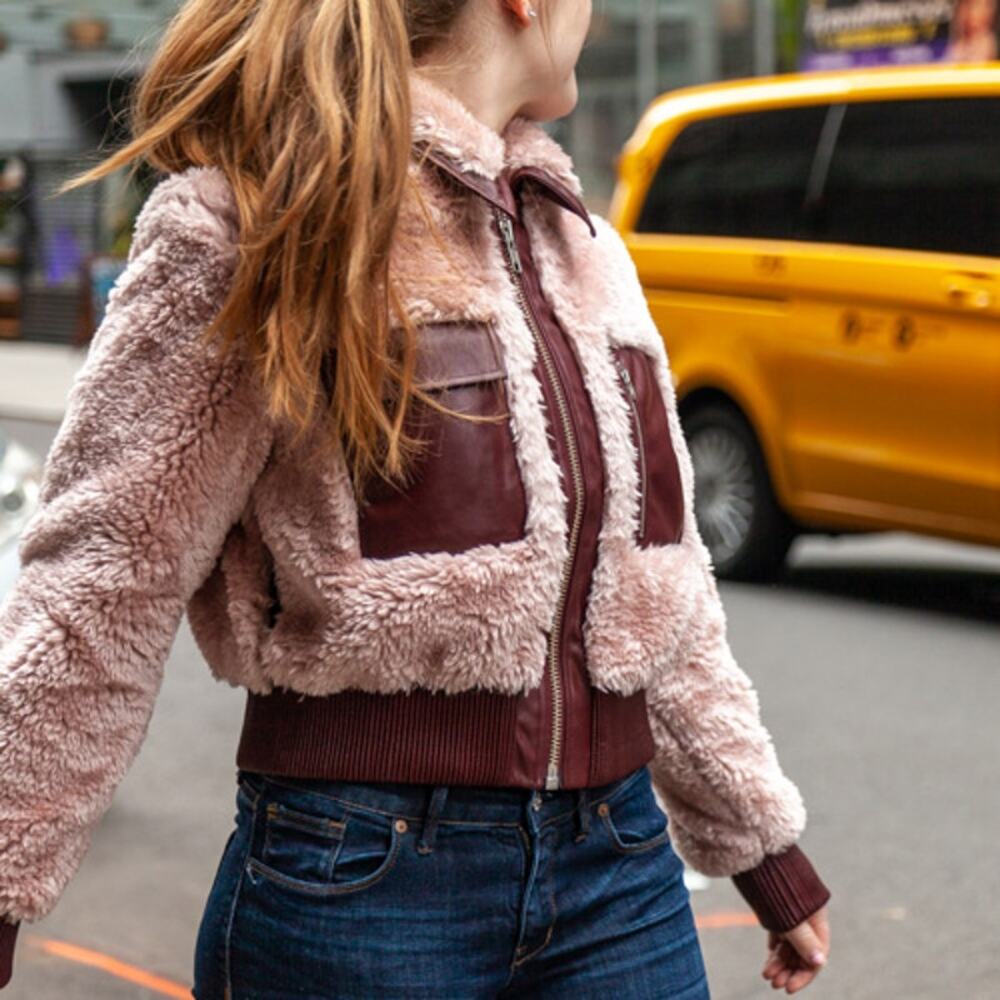 Choosy NWT Fuzzy Faux Fur Jacket Coat Women’s Sz 1X